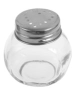 2 pots ronds transparent