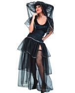Déguisement femme veuve noire