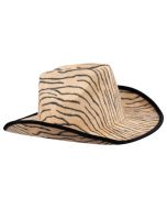 Chapeau Cow-Boy zébré - beige