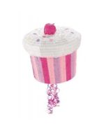 Piñata cupcake