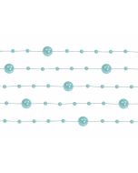 Guirlande de perles 1m30 – vert menthe