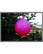 deco lampion fuchsia