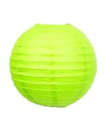 Lanterne japonaise vert anis - 25 cm