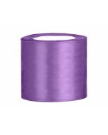 Ruban en satin 75 mm – violet