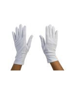 Gants courts blancs - 25 cm 