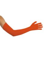 Gants extra longs rouges - 45 cm 