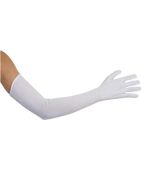 Gants extra longs blancs - 45 cm 