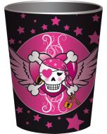 8 gobelets 25 cl - Pirate fille
