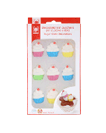 décor sucre cupcakes