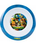 Assiette mélamine Tortues Ninja - 16 cm