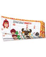 20 Invitations Angry Birds