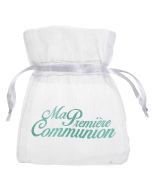 6x Sachet Dragées Première Communion - Menthe