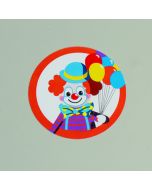 6 sous-verres clown