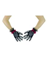 Gants Day of the Dead - adulte - la paire