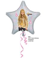 Ballon étoile "Hannah Montana"
