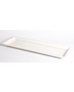 Plateau rectangulaire blanc N°2