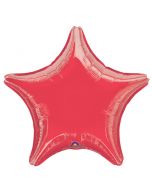 Ballon Hélium en forme d'étoile - Rouge à prix dingue !