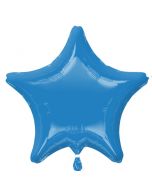 Ballon Hélium étoile - Bleu à prix magique !
