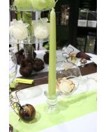 Bougies flambeau - vert