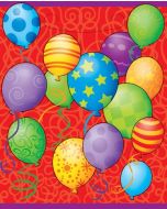 8 sacs de fête Birthday Balloons