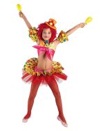 Déguisement fille clown - Taille 4 ans