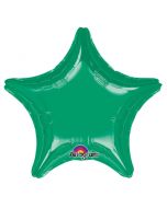 Ballon Hélium Jumbo en forme d'étoile - Vert