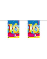 Guirlande d'anniversaire - 16 ans