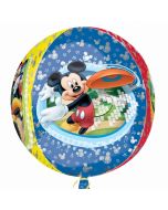Ballon hélium Mickey sphère 4 faces