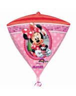 Ballon hélium diamant Minnie