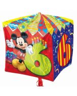 Ballon hélium cube Mickey - 6 ans