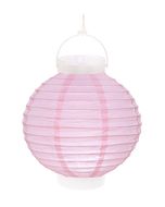 Lampion lumineux - rose