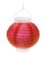 Lampion lumineux - rouge