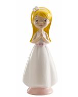 Figurine de communion - Fille qui prie