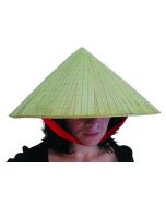 Chapeau asiatique vert