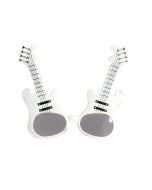 Lunettes guitare - Blanc