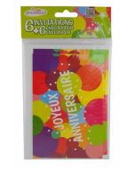 invitations pop joyeux anniversaire