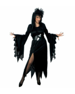 Costume femme sorcière gothique 