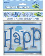 Bannière premier anniversaire tortue