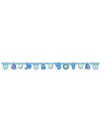 Guirlande Baby-Shower bleu it's a boy