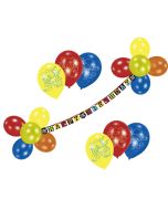 Déco anniversaire : Déco set Pirates - guirlande et ballons