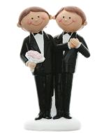 Figurine mariés Mr & Mr - 1