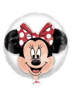 Ballon hélium Minnie fond blanc