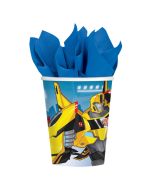 8 Gobelets Transformers - 266 mL