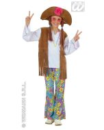 Costume enfant "Woodstock hippie girl"