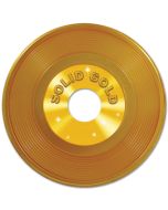 Disque d'or plastique