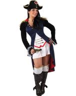 Costume adulte Napoleon femme