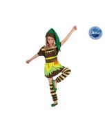 Déguisement Fille lutin - taille 3/4 ans