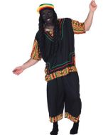 Déguisement homme Rastaman XL