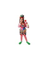 Déguisement fille clown - 7/9 ans