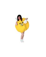 Costume adulte bonbon jaune - Taille L